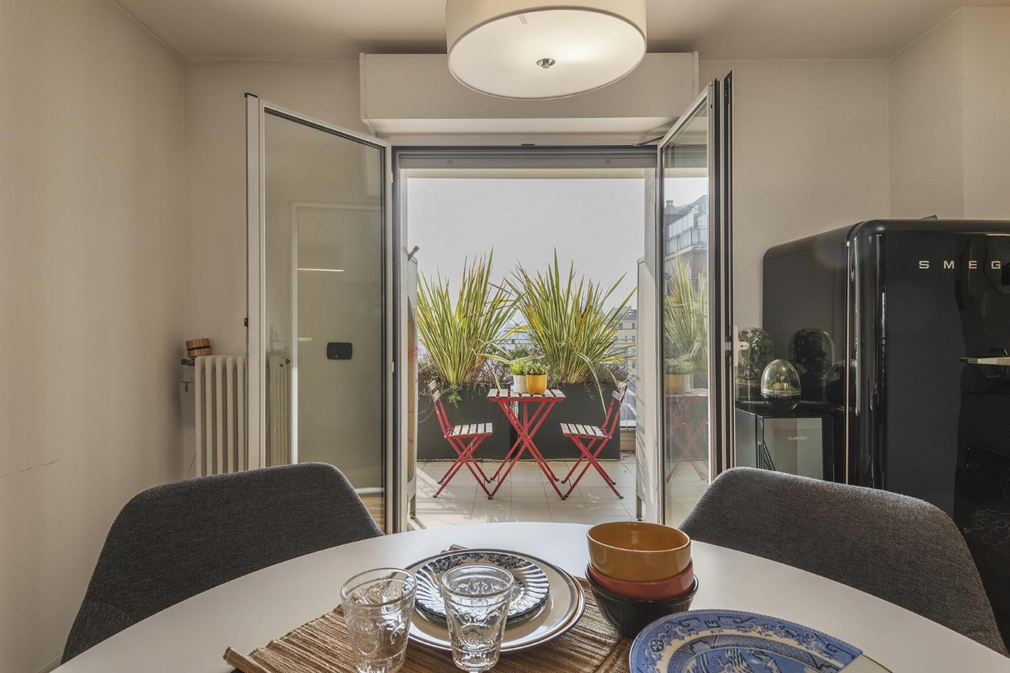 Giresio 41 - Your Penthouse With Rooftop Garden In Milano Navigli - Wifi エクステリア 写真